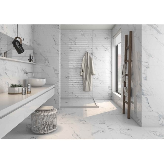 Alba Porcel 20cm x 20cm Wall & Floor Tile