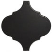 Equipe Alhambra Black Matt 12cm x 12cm Wall Tile
