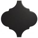 Equipe Alhambra Black Matt 12cm x 12cm Wall Tile