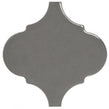 Equipe Alhambra Dark Grey Gloss 12cm x 12cm Wall Tile