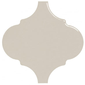 Equipe Alhambra Greige Gloss 12cm x 12cm Wall Tile