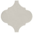 Equipe Alhambra Light Grey Gloss 12cm x 12cm Wall Tile