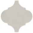 Equipe Alhambra Light Grey Gloss 12cm x 12cm Wall Tile