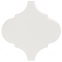 Equipe Alhambra White Gloss 12cm x 12cm Wall Tile