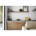 Equipe Alhambra White Matt 12cm x 12cm Wall Tile