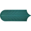 Alma Scale Emerald 8cm x 21.5cm Wall Tile