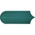 Alma Scale Emerald 8cm x 21.5cm Wall Tile