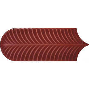 Alma Scale Garnet 8cm x 21.5cm Wall Tile