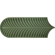 Alma Scale Green 8cm x 21.5cm Wall Tile