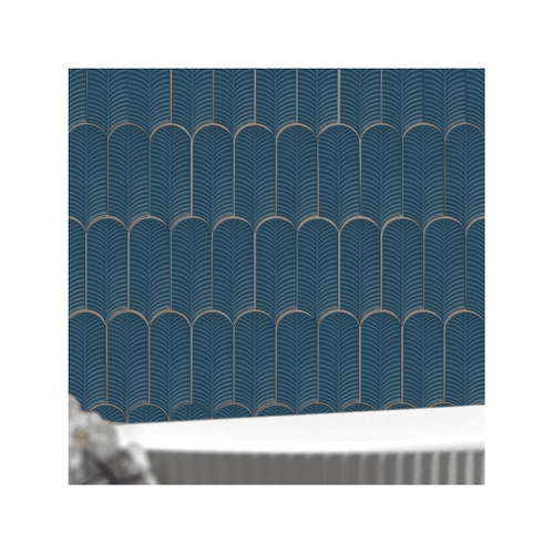 Alma Scale Marine 8cm x 21.5cm Wall Tile