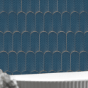 Alma Scale Marine 8cm x 21.5cm Wall Tile