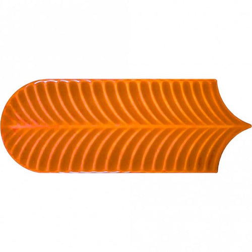 Alma Scale Ochre 8cm x 21.5cm Wall Tile