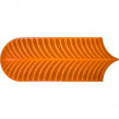 Alma Scale Ochre 8cm x 21.5cm Wall Tile