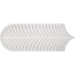 Alma Scale White 8cm x 21.5cm Wall Tile