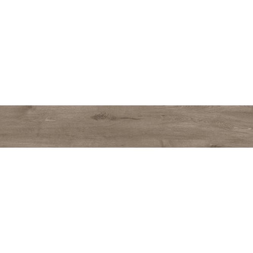 Alpina Wood Brown 19.8cm x 119.8cm Wall and Floor Tile
