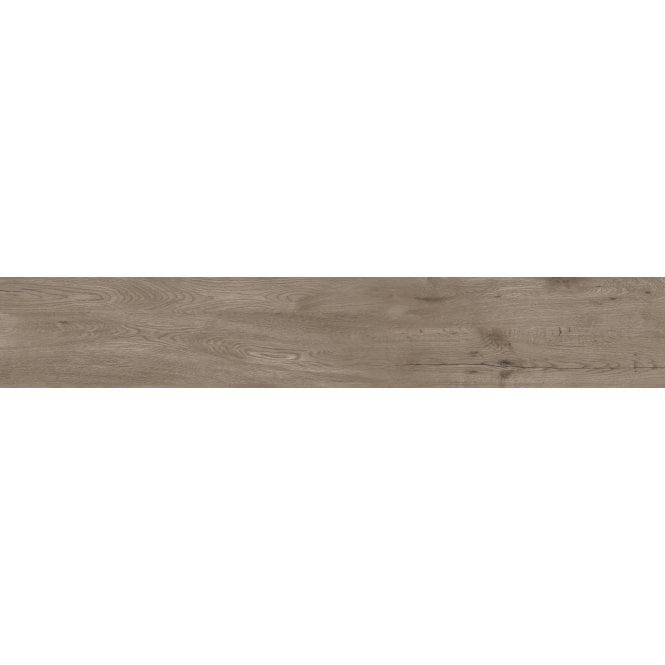 Alpina Wood Brown 19.8cm x 119.8cm Wall and Floor Tile