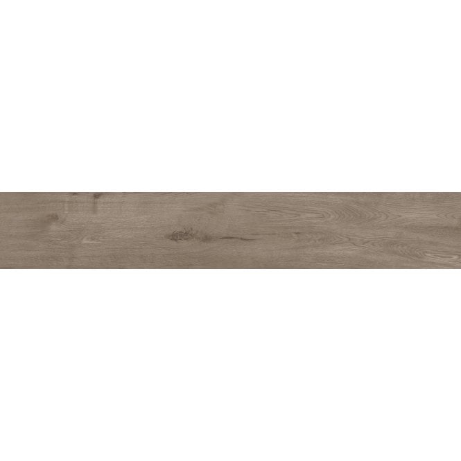 Alpina Wood Brown 19.8cm x 119.8cm Wall and Floor Tile