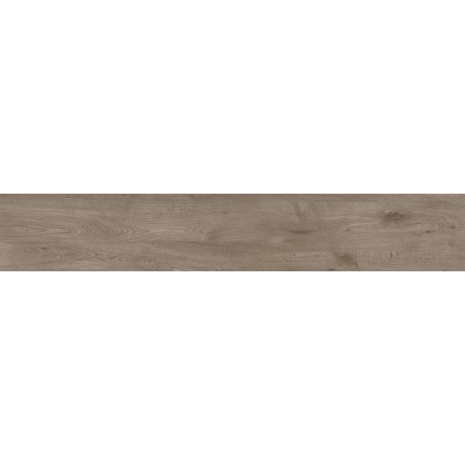 Alpina Wood Brown 19.8cm x 119.8cm Wall and Floor Tile