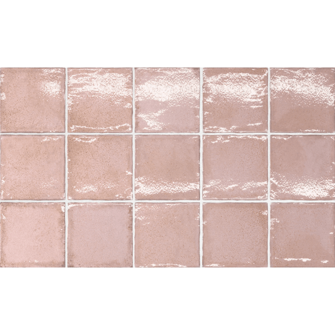 Equipe Altea Dusty Pink 10cm x 10cm Wall Tile