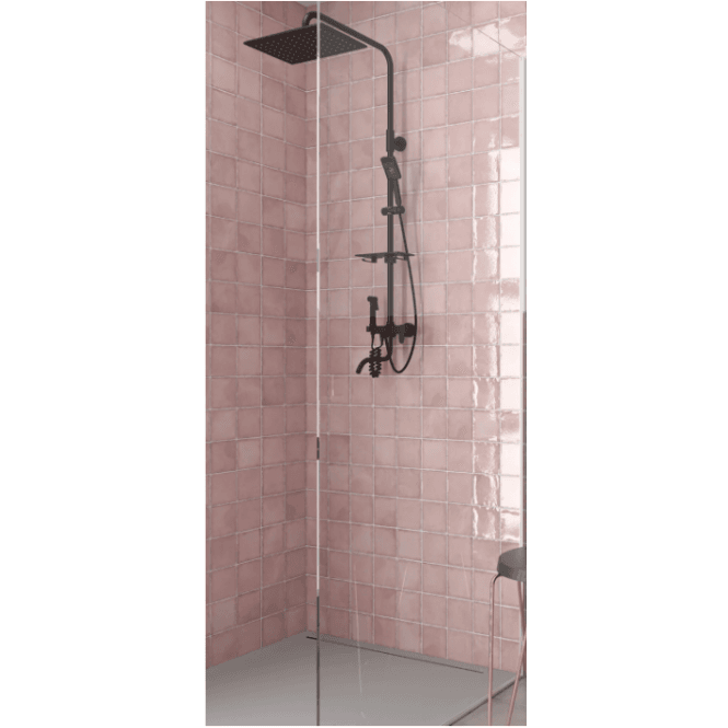 Equipe Altea Dusty Pink 10cm x 10cm Wall Tile
