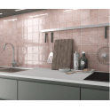 Equipe Altea Dusty Pink 10cm x 10cm Wall Tile