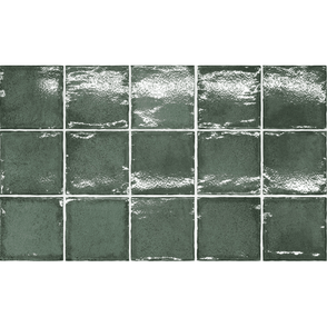 Equipe Altea Pine Green 10cm x 10cm Wall Tile