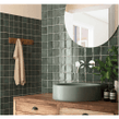 Equipe Altea Pine Green 10cm x 10cm Wall Tile