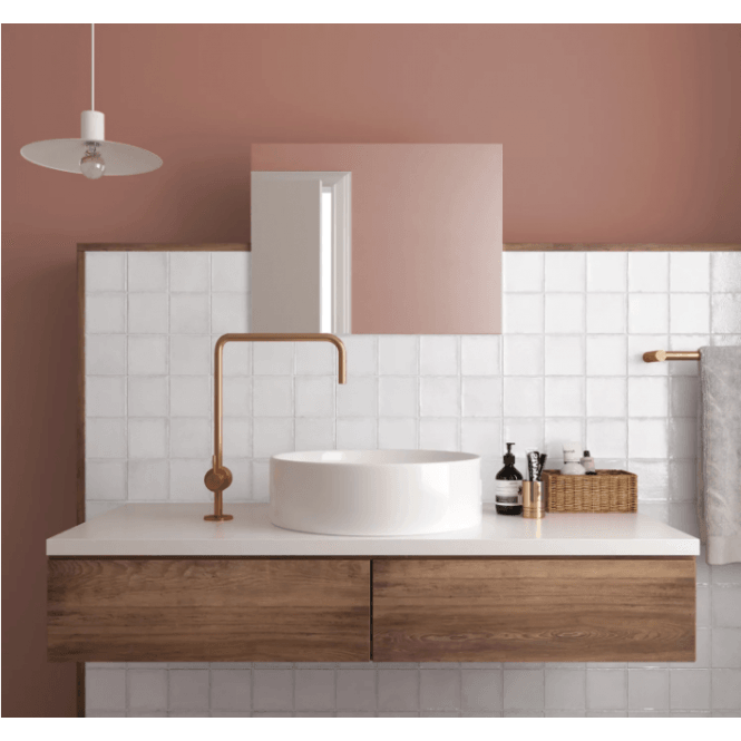 Equipe Altea White 10cm x 10cm Wall Tile