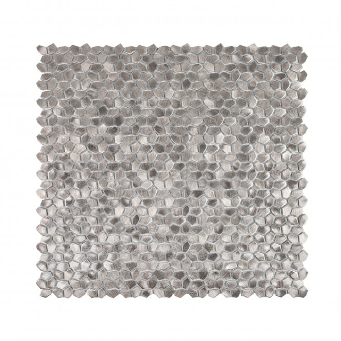 Alume Link Copper 30.2cm x 30.4cm (1.1cm x 1.4cm) Mosaic Tile