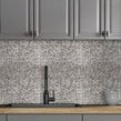 Alume Link Copper 30.2cm x 30.4cm (1.1cm x 1.4cm) Mosaic Tile