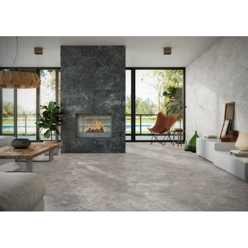 Amalfi Grey XL Rectified 100cm x 100cm Floor Tile