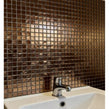 Amari Bronze (2.3cm x 2.3cm) 30cm x 30cm Mosaic Tile