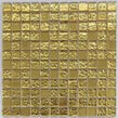 Amari Gold (2.3cm x 2.3cm) 30cm x 30cm Mosaic Tile