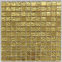 Amari Gold (2.3cm x 2.3cm) 30cm x 30cm Mosaic Tile