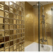 Amari Gold (2.3cm x 2.3cm) 30cm x 30cm Mosaic Tile
