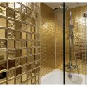 Amari Gold (2.3cm x 2.3cm) 30cm x 30cm Mosaic Tile