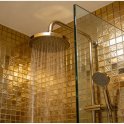 Amari Gold (2.3cm x 2.3cm) 30cm x 30cm Mosaic Tile