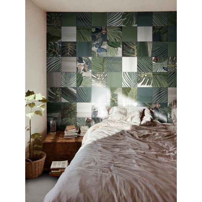 Italian Design Amazonia Forest 20.3cm x 20.3cm Wall & Floor Tile