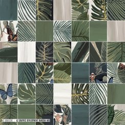 Italian Design Amazonia Forest 20.3cm x 20.3cm Wall & Floor Tile