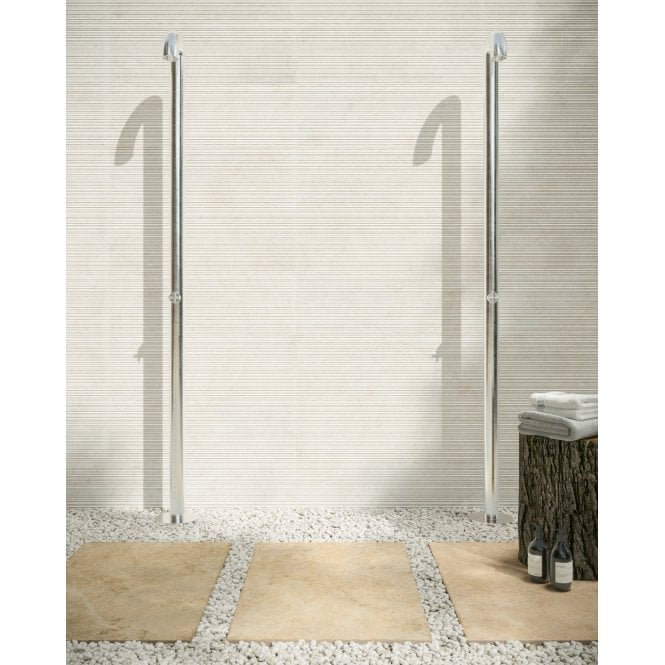 Italian Design Amboise Bianco Decor 30cm x 90cm Wall & Floor Tile