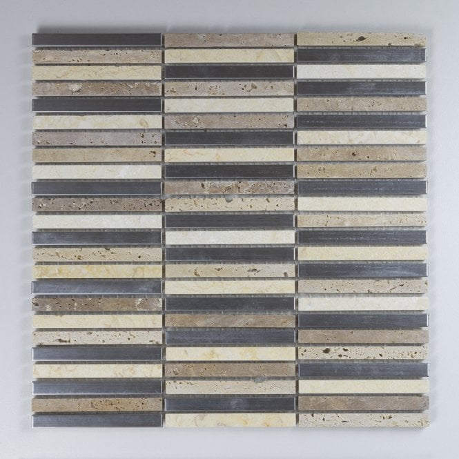 Ambrosia Travertine Mix 30cm x 30cm