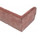 Ancient Red Mix Brick Corner