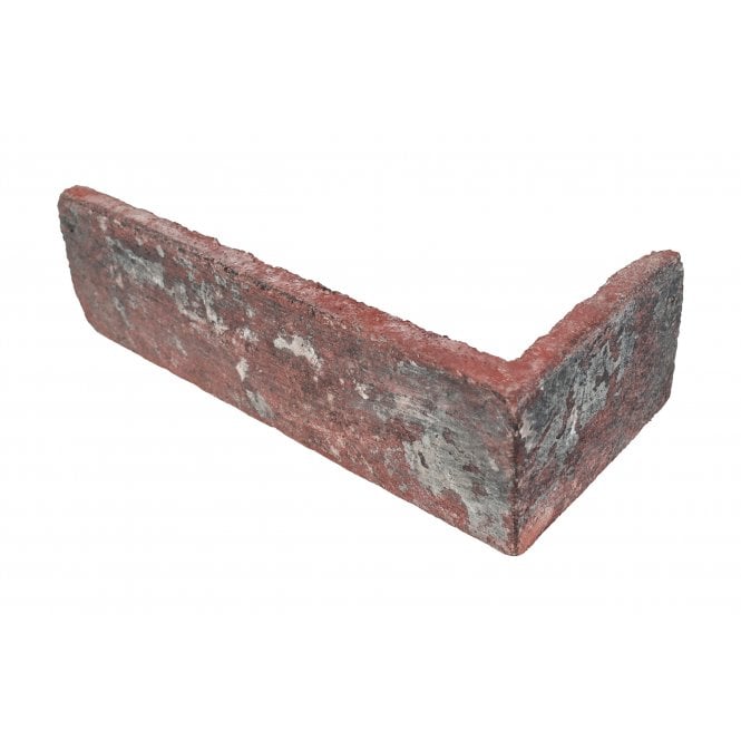 Ancient Red Mix Brick Corner