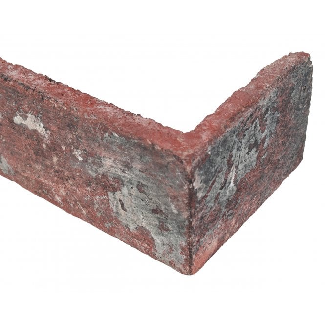 Ancient Red Mix Brick Corner