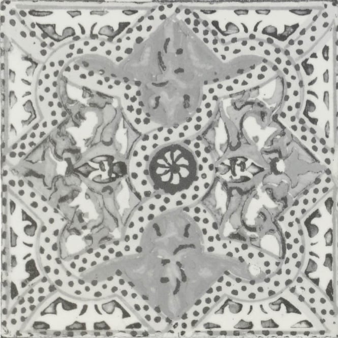 Yurtbay Seramiks Antalya Grey Pattern 20cm x 20cm Wall Tile