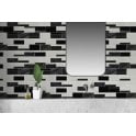 Antartic Monochrome 29.2cm x 29.8cm Mosaic Tile