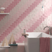 Cevica Antic Pastel Rosa 7.5cm x 15cm Wall Tile