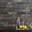 Antico Dark Brick 6cm x 25cm Wall & Floor Tile PER BOX
