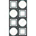 Antico Verde Decor 60cm x 120cm Wall & Floor Tile