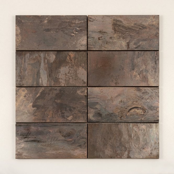 Antique Bronze Brick 28.6cm x 29.8cm Mosaic Tile